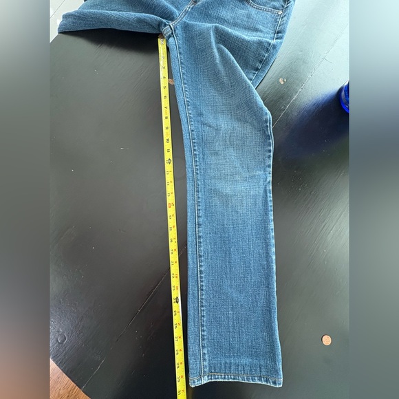 Women's 505 Levi’s Straight Leg Denim Blue Jeans - Picture 11 of 11